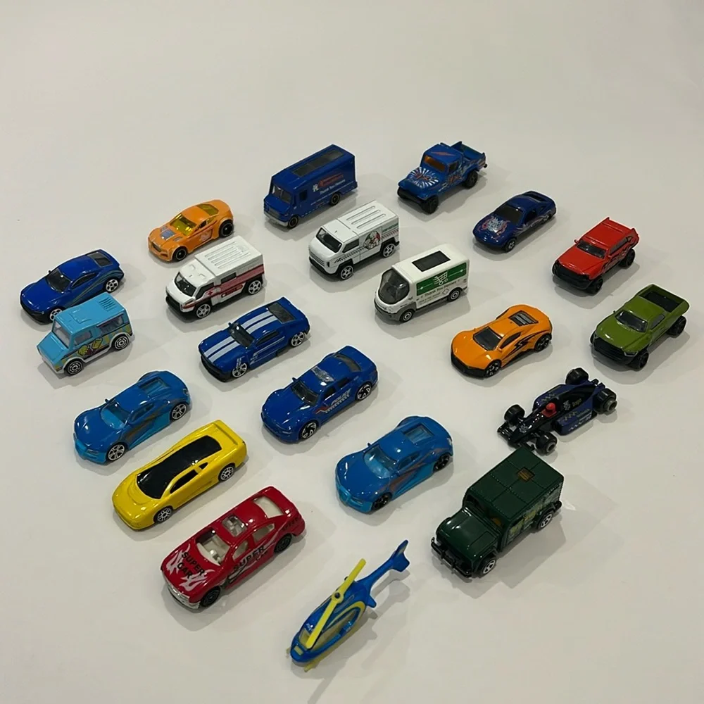 Lot Of 21 Toy Cars Used